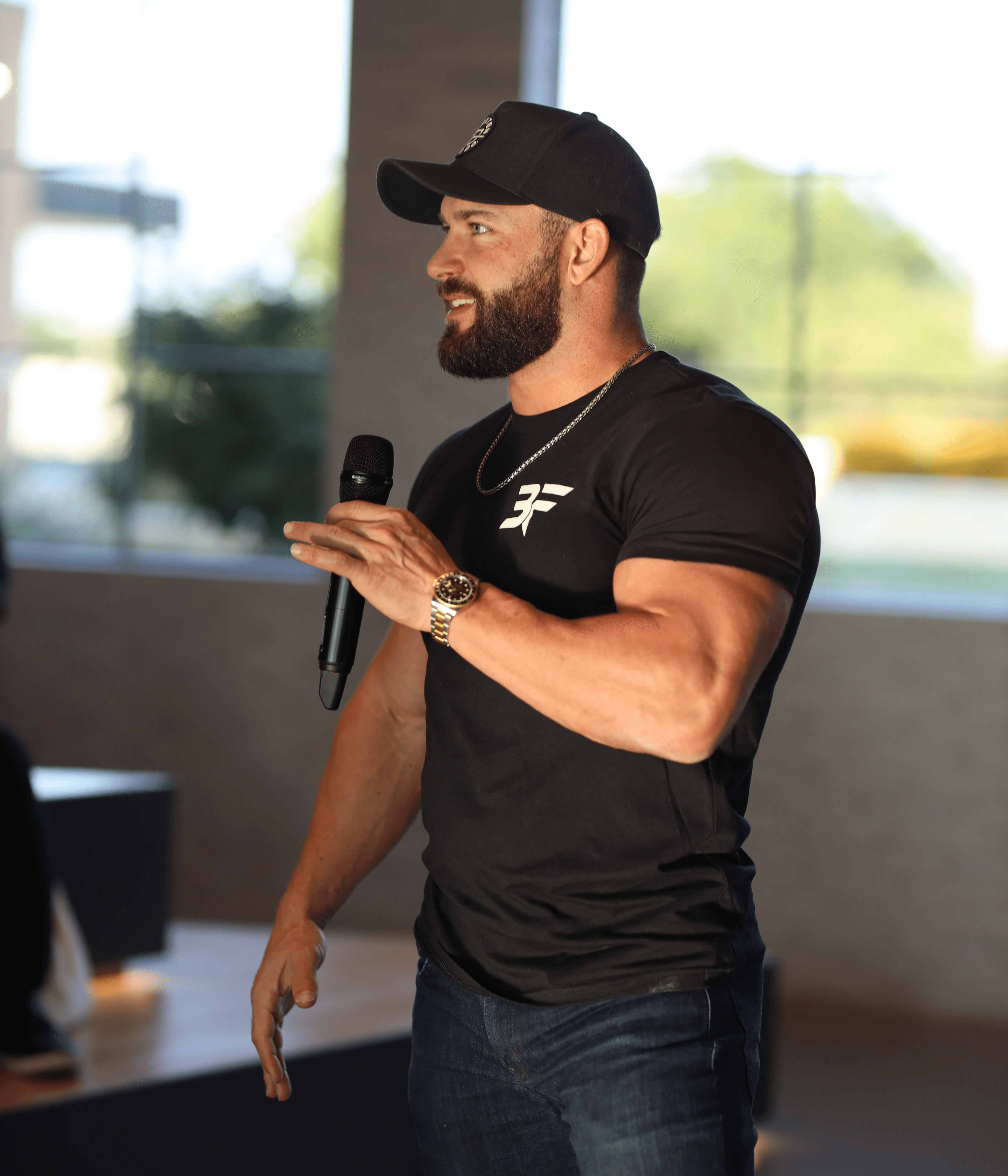 Kris Zizzo speaking at PASRS annual meet-up.
